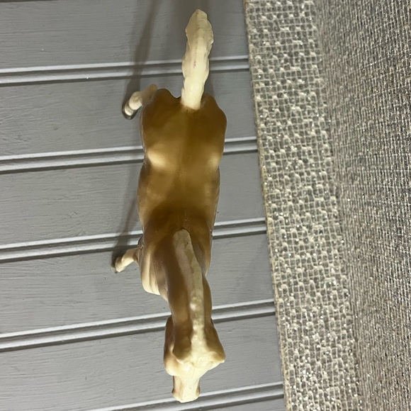 Breyer Traditional Proud Arabian Foal Glossy Palomino Horse Charity Toy Vintage - Picture 12 of 13